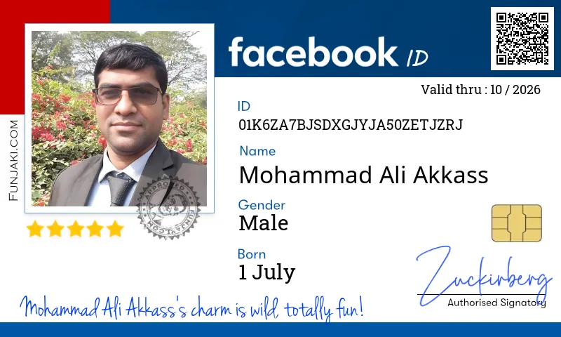 Facebook ID Card