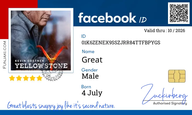 Facebook ID Card
