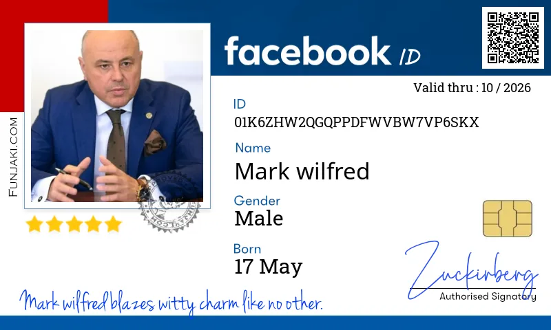Facebook ID Card