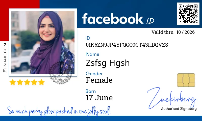 Facebook ID Card