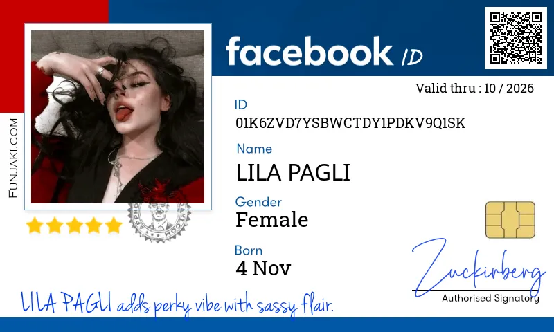Facebook ID Card