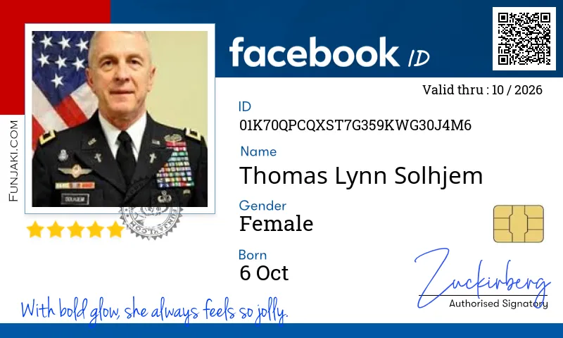 Facebook ID Card