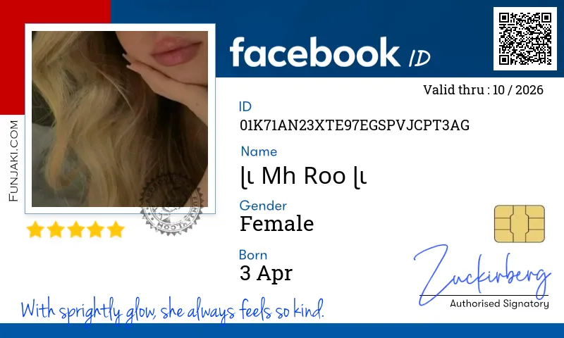 Facebook ID Card