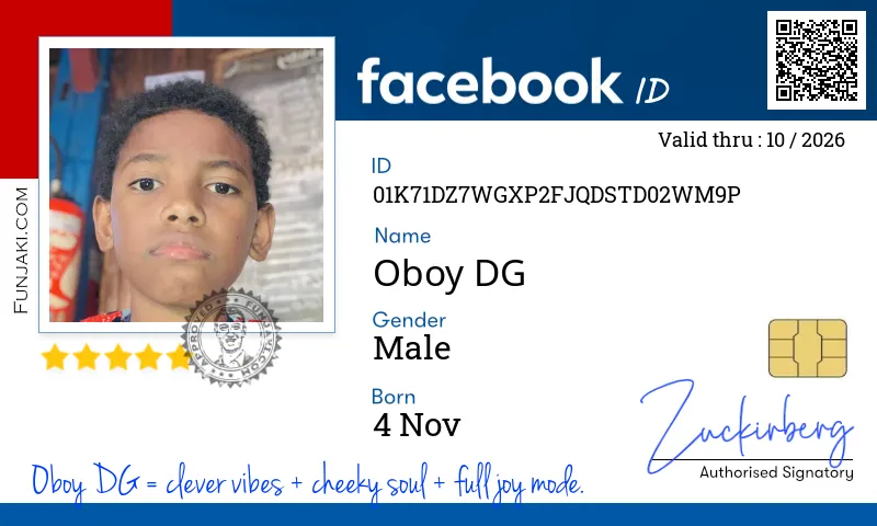 Facebook ID Card