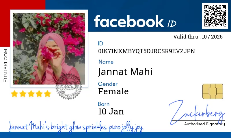 Facebook ID Card