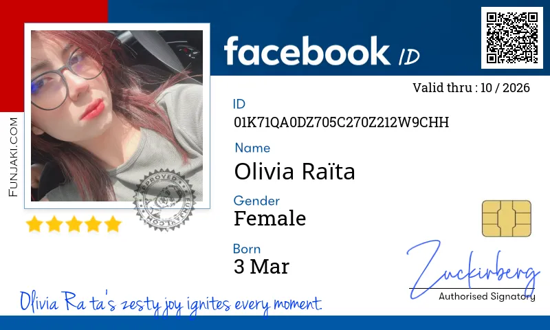 Facebook ID Card