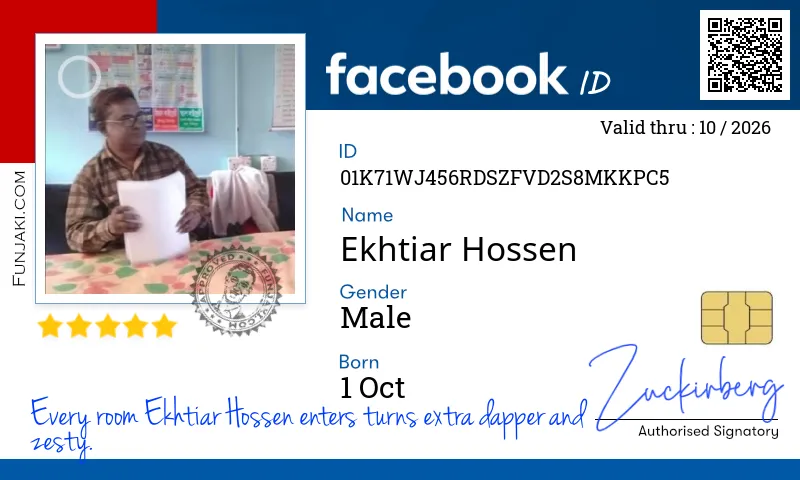 Facebook ID Card