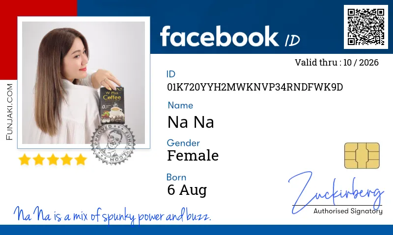 Facebook ID Card