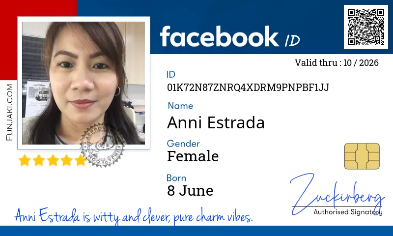 Facebook ID Card