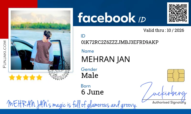 Facebook ID Card
