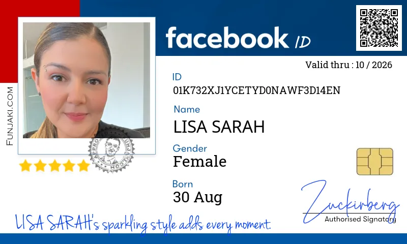 Facebook ID Card
