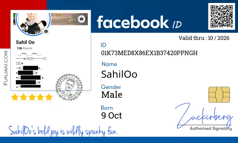 Facebook ID Card