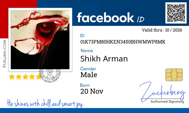 Facebook ID Card