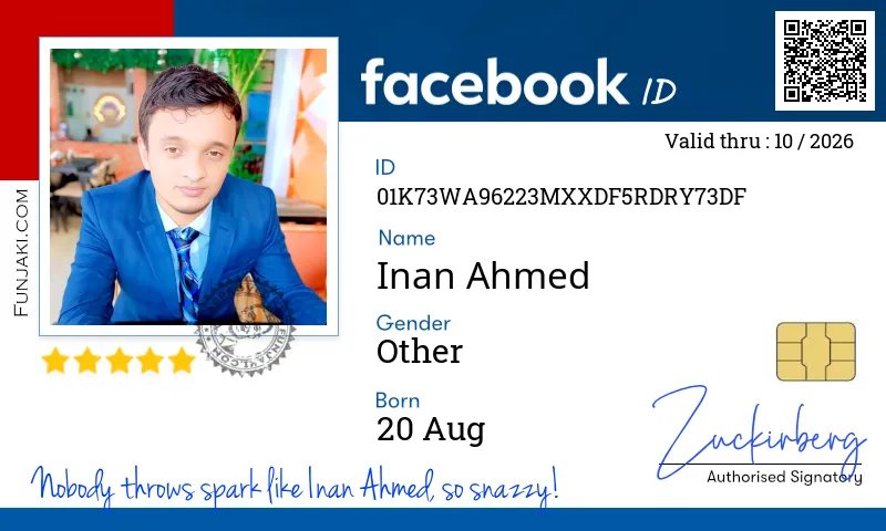 Facebook ID Card