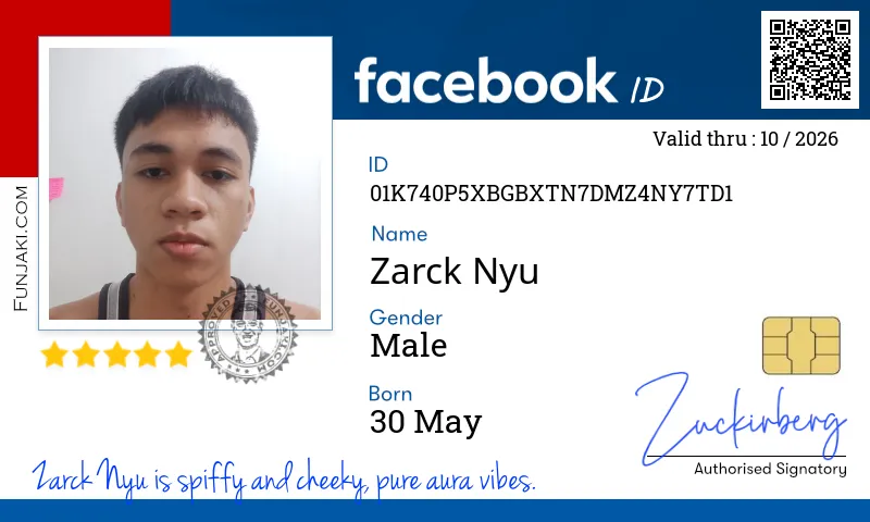 Facebook ID Card