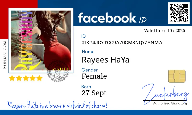 Facebook ID Card