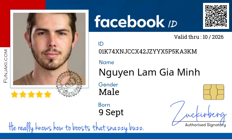 Facebook ID Card