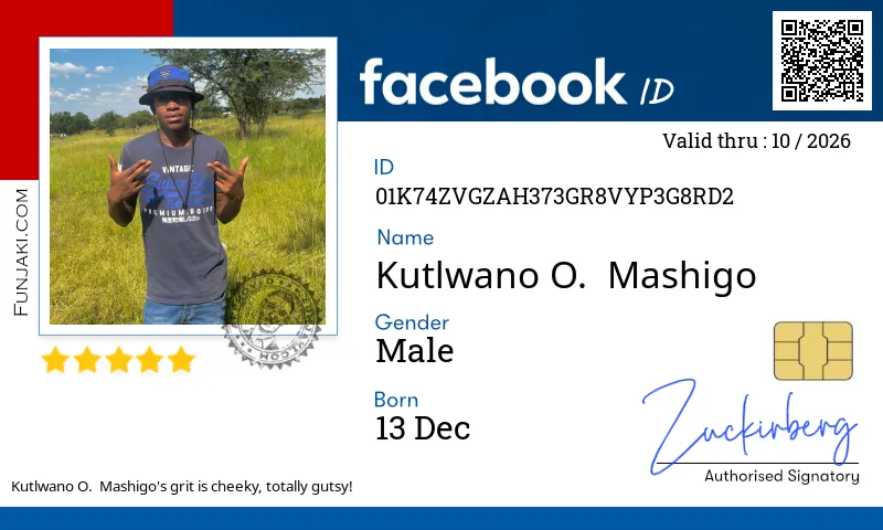 Facebook ID Card
