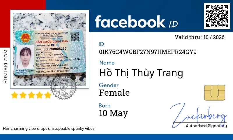 Facebook ID Card