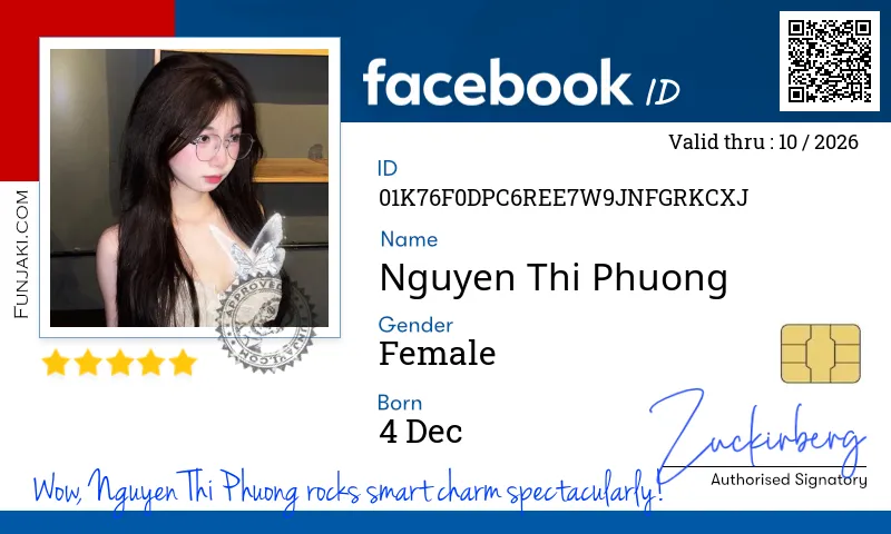 Facebook ID Card