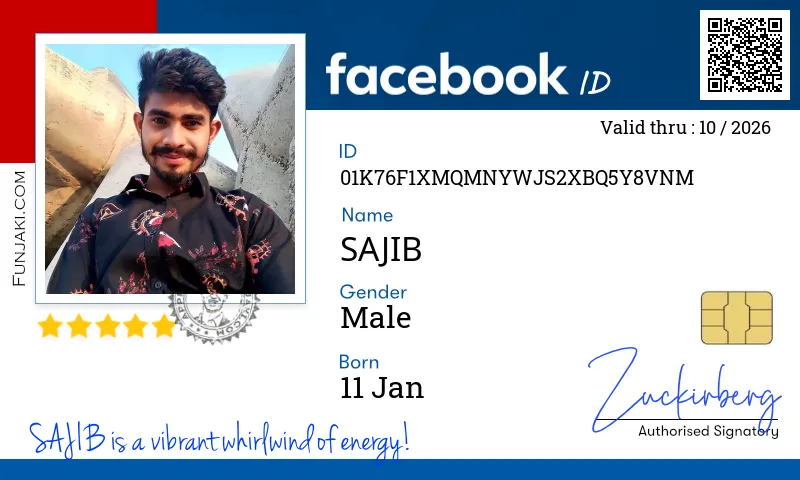 Facebook ID Card