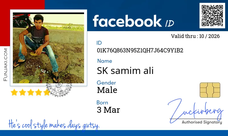 Facebook ID Card