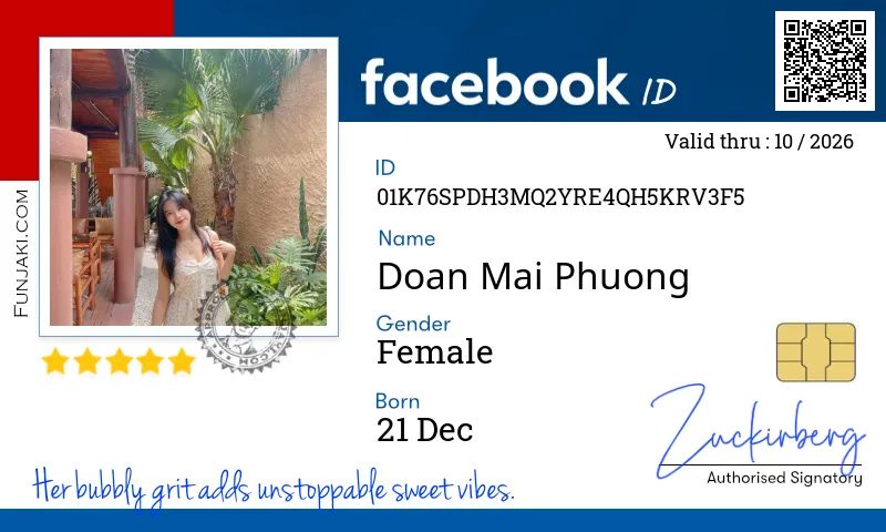 Facebook ID Card