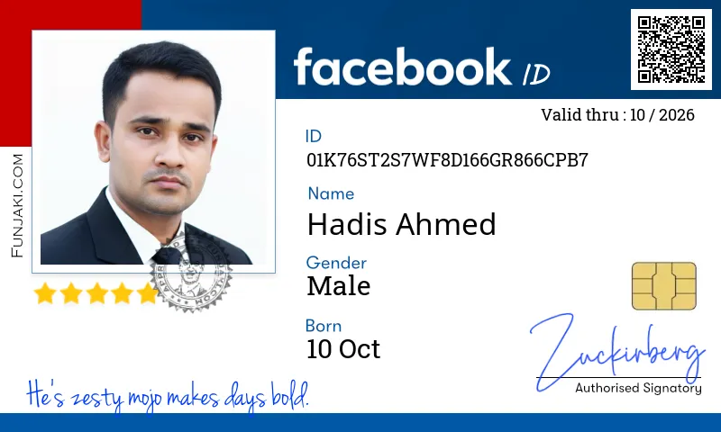 Facebook ID Card