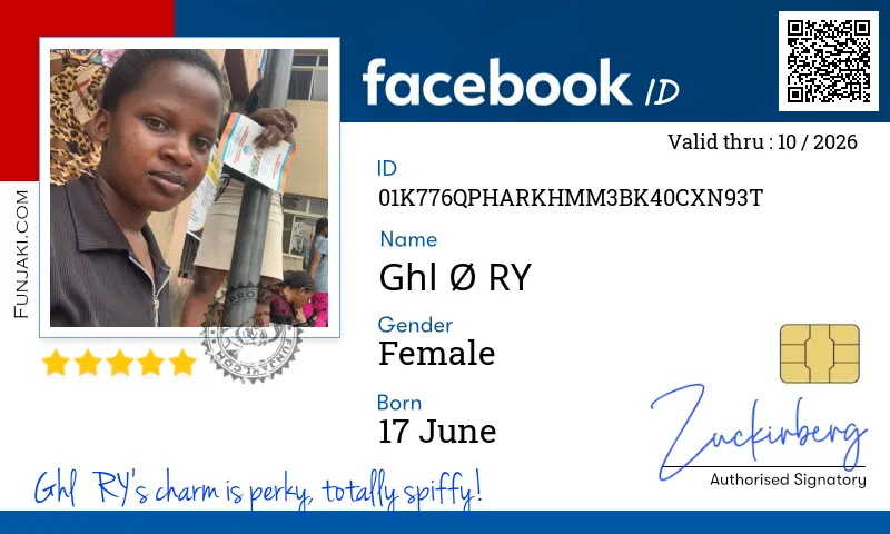 Facebook ID Card