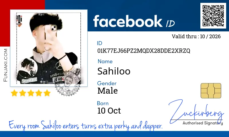 Facebook ID Card