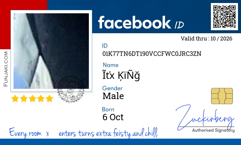 Facebook ID Card