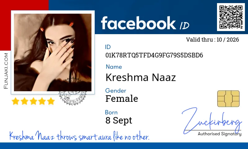 Facebook ID Card