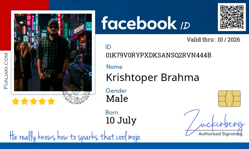 Facebook ID Card