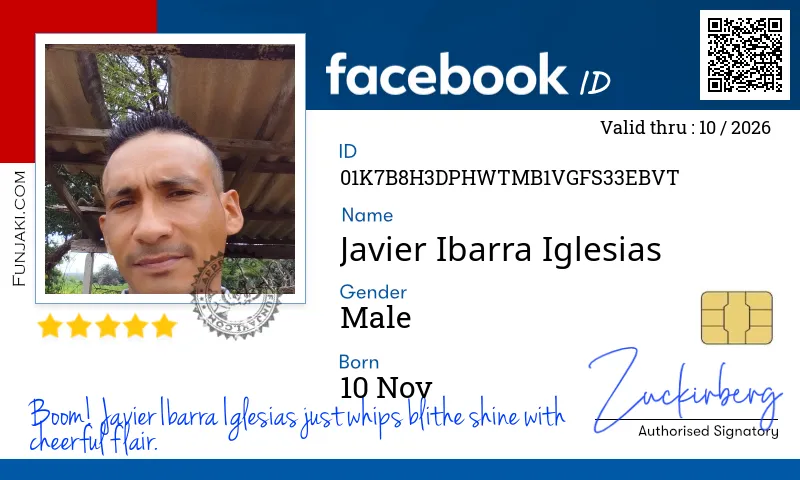 Facebook ID Card