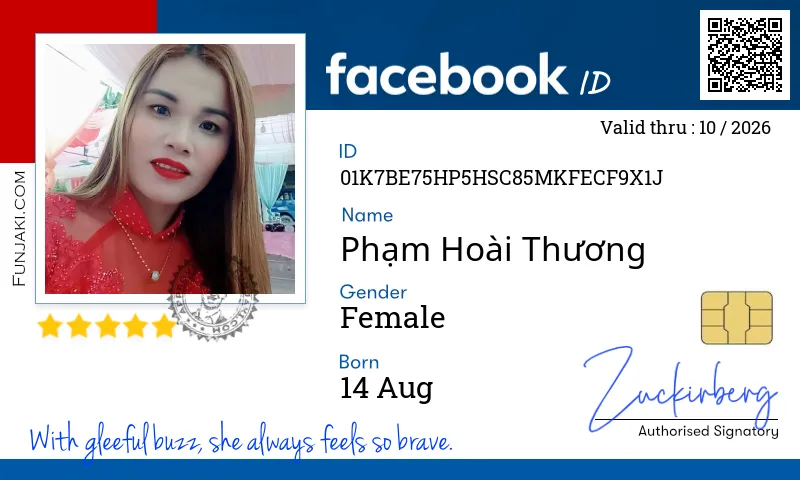 Facebook ID Card