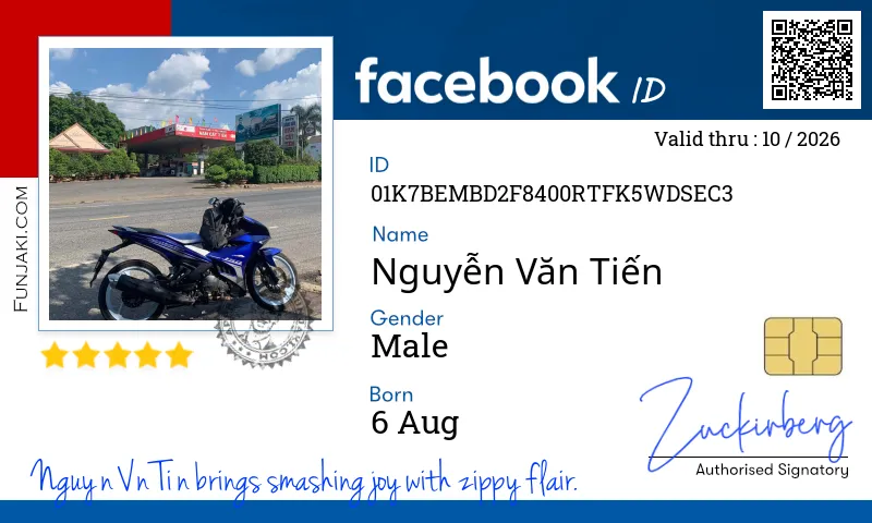 Facebook ID Card