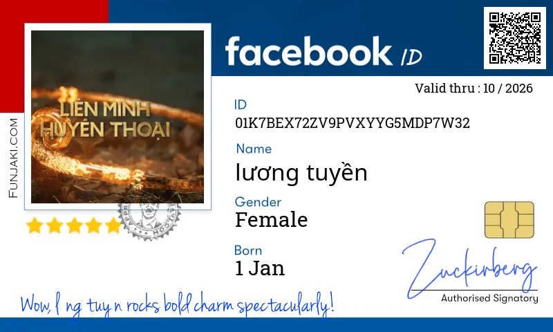 Facebook ID Card