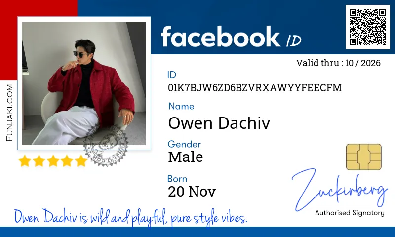 Facebook ID Card