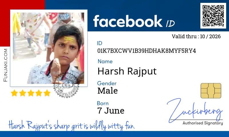 Facebook ID Card