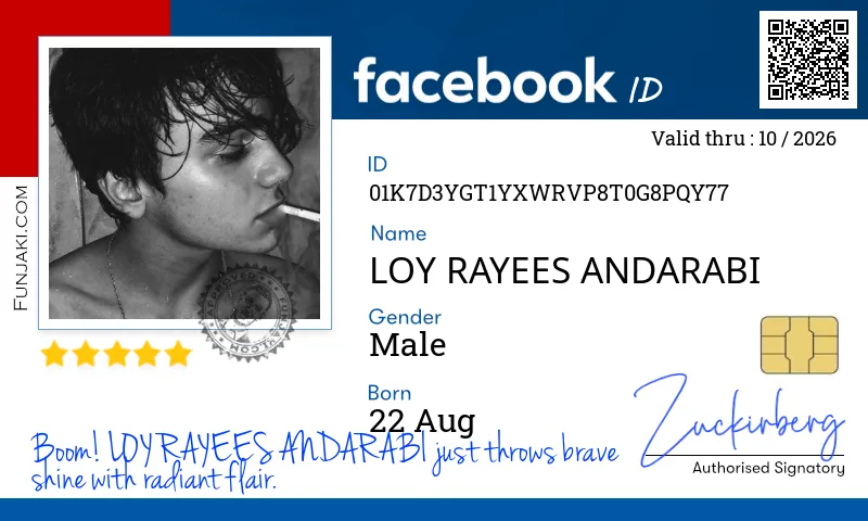 Facebook ID Card