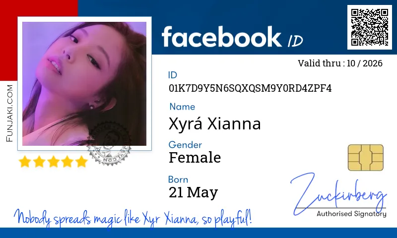 Facebook ID Card