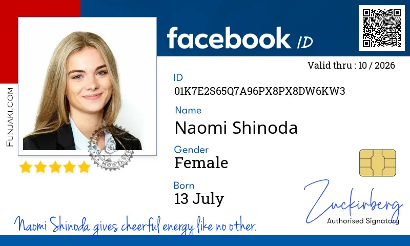 Facebook ID Card