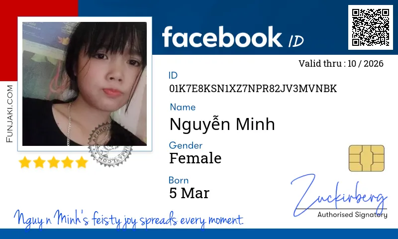 Facebook ID Card