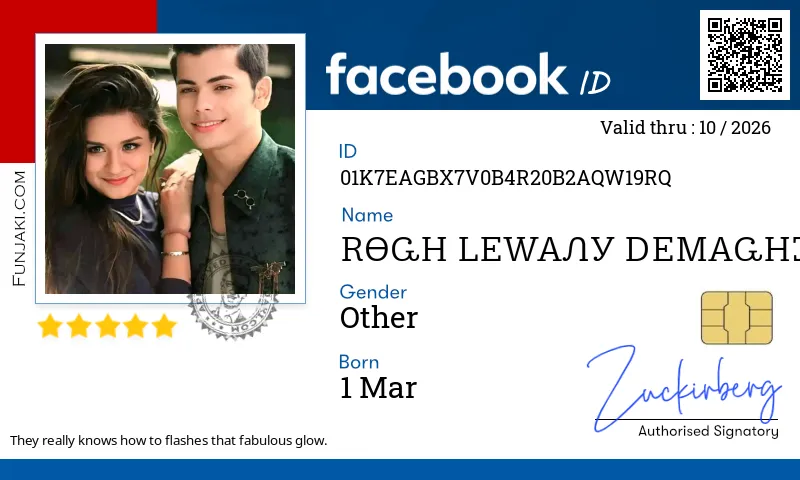 Facebook ID Card