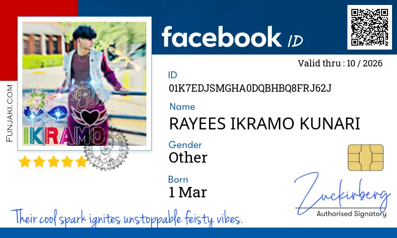 Facebook ID Card