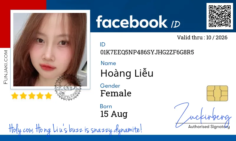 Facebook ID Card