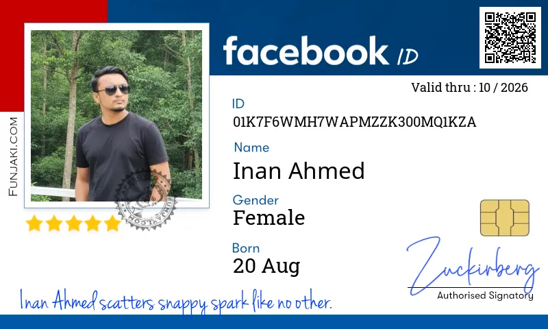 Facebook ID Card