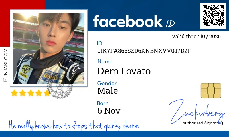 Facebook ID Card