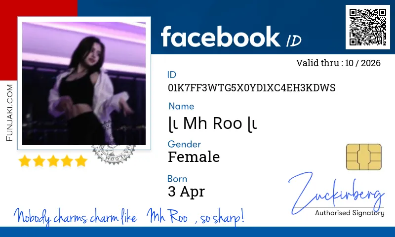 Facebook ID Card
