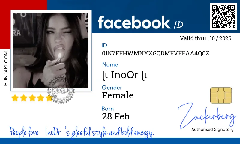 Facebook ID Card